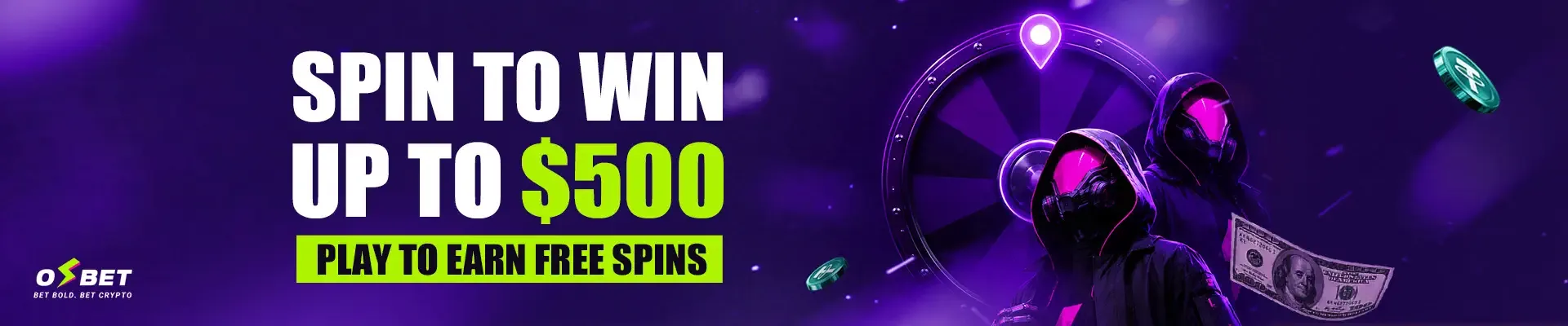 OsBet бонус: завърти колелото Lucky Spin и спечели до $500